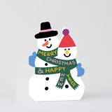 Snowmen Merry Christmas Card