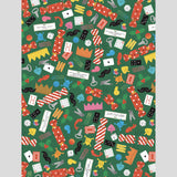 Christmas Crackers Christmas Wrapping Paper