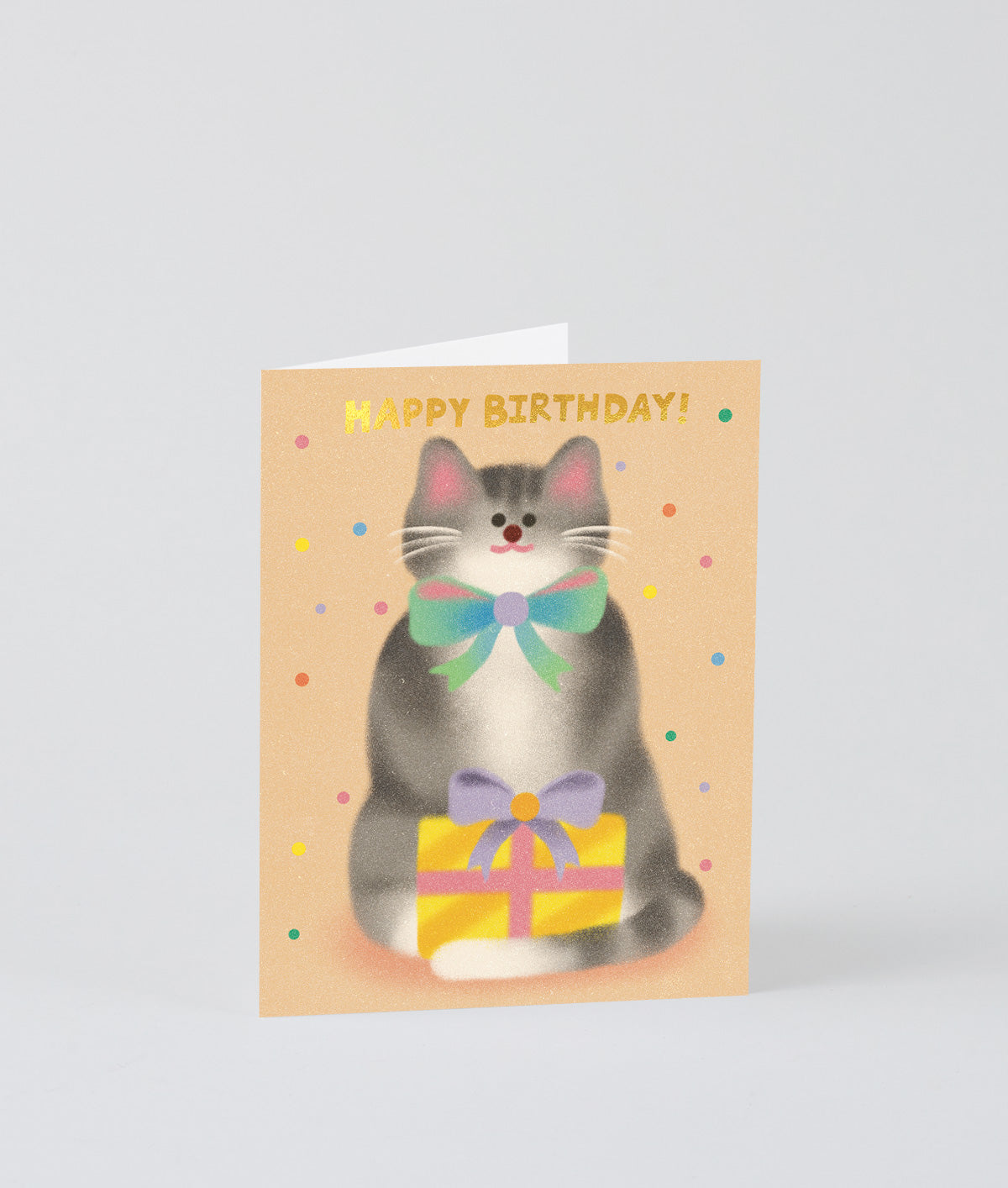 Cat & Bow Tie Birthday