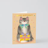 Cat & Bow Tie Birthday
