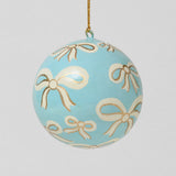 Blue Bows Bauble