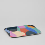 Abstract Rectangle Serving Tray