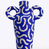 La Lune Vase - Blue Wave