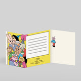 Shhh Surprise Birthday Fold Out Card