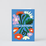 Happy Birthday Floral