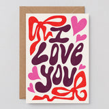 I Love You Bows