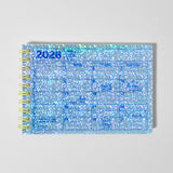 2026 Mini Desk Notebook Calendar Hologram