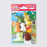 Sekisei Beverly Animal Erasers Safari