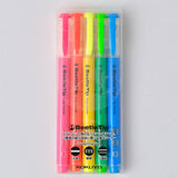 KOKUYO Beetle Tip Highlighter Pen Set