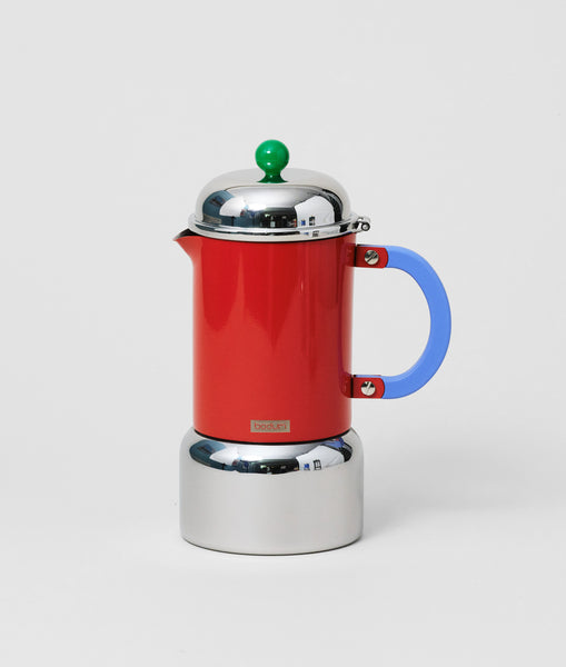pom ドゥーズィエムクラス DH5514D6 Bodum x MoMA Chambord 6 Cup Stove Top Espresso Maker – Wrap