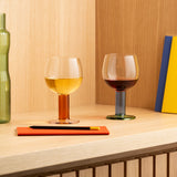 Bodum x MoMA Set of Chunky Wine Glasses