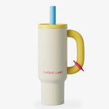 Chako Lab Bawang Insulated Drinking Tumbler Pale Yellow/Sky Blue