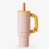 Chako Lab Bawang Insulated Drinking Tumbler Pink/Orange