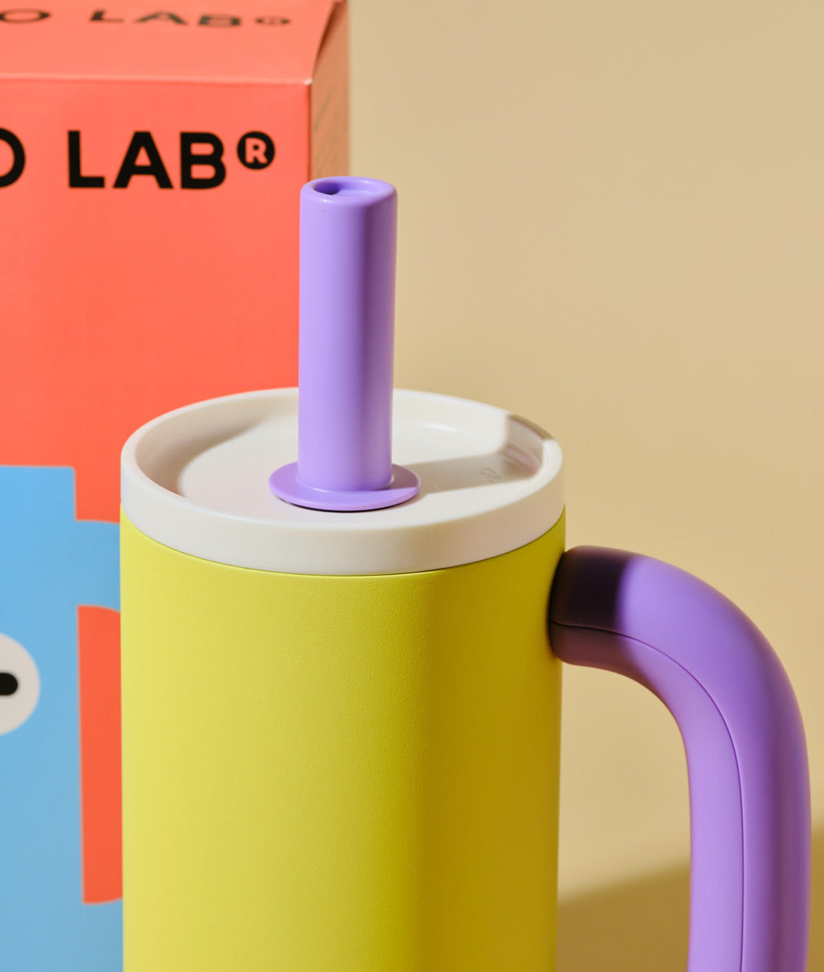Chako Lab Bawang Insulated Ceramic Coated Drinking Tumbler Yellow