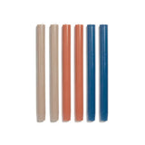 Solid Dinner Candles Set 6 - Tonal Mix 1