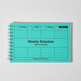 Dayfree Weekly Schedule Turquoise