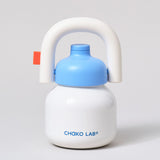 Chako Lab LinLin Insulated Water Bottle White/Blue