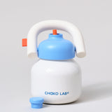 Chako Lab LinLin Insulated Water Bottle White/Blue