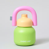 Chako Lab Lin Lin Insulated Water Bottle Green/Pale Orange *BACK SOON*