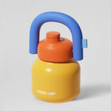 Chako Lab LinLin Insulated Water Bottle Yellow/Blue/Orange