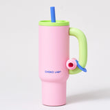 Chako Lab Bawang Insulated Drinking Tumbler Pink/Green