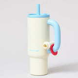 Chako Lab Bawang Insulated Drinking Tumbler White/Sky Blue