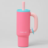 Chako Lab Bawang Insulated Ceramic Coated Drinking Tumbler Pink/Mint