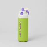 Chako Lab Kada Insulated Bottle Green/Purple 700ml