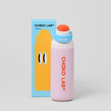 Chako Lab Kada Insulated Bottle Pink/Blue 700ml