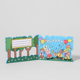Happy Birthday Forest Surprise Kids Greeting Card