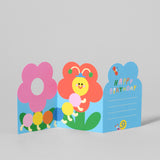 Bug & Flower Fold Out Card