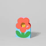 Bug & Flower Fold Out Card