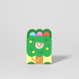Monkey Surprise Fold Out Card