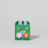 Rabbit In Burrow Fold Out Card