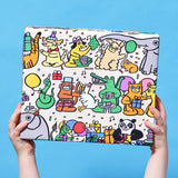 Pass The Parcel Kids Wrapping Paper