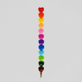 Legami Hearts Stackable Crayons