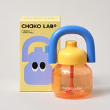 Chako Lab LinLin Plastic Water Bottle Orange/Yellow/Blue