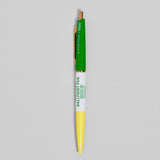 Mark's Inc Days Anterique 3-Section Pen Yellow Green