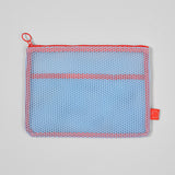 Blue/Orange Mesh A5 Pouch