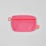 Pink/Red Mesh Mini Pouch