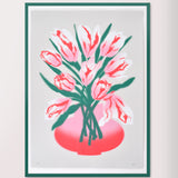 Vase and Flowers Print