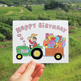Happy Birthday Tractor