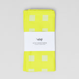 Squares Yellow/Soft Aqua Napkin