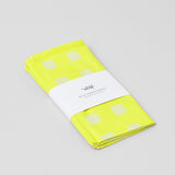 Squares Yellow/Soft Aqua Napkin