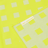 Squares Yellow/Soft Aqua Napkin