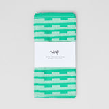 Stripes Turquoise/Natural Napkin