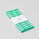 Stripes Turquoise/Natural Napkin