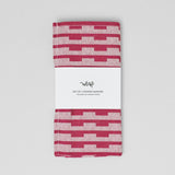 Stripes Burgundy/Natural Napkin