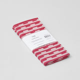 Stripes Burgundy/Natural Napkin