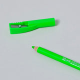 Highlighter Pencil and Sharpener Green